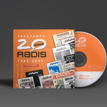 Coletânea Radis 20 anos. Conteúdo das revistas Dados, Súmula e Tema e dos jornais Proposta e Radis publicados entre 1982 e 2002.