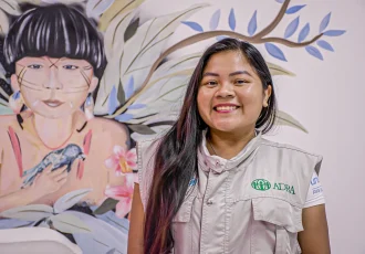 “Hoje me ver como nutricionista e representante do meu povo é motivo de muita honra. Mas espero que futuramente não seja algo tão inacreditável de acontecer”, afirma Nara Martins, nutricionista da Casai e indígena Macuxi. — Foto: Eduardo de Oliveira.