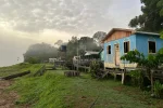 Amanhecer na comunidade de Várzea Grande, em Lábrea, no sul do Amazonas, região onde a hepatite delta é endêmica. — Foto: Adriano De Lavor.