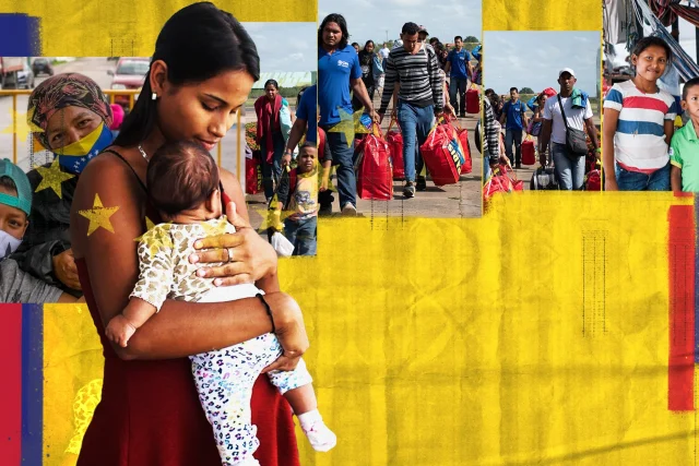 Migrantes venezuelanas nas fronteiras do SUS