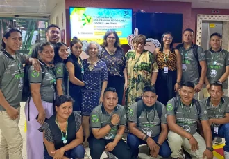 Turma de sanitaristas indígenas que cursaram o mestrado em saúde coletiva - Foto: Acervo PPGVIDA