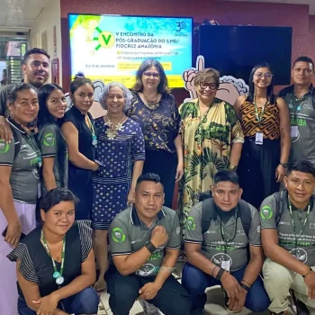 Turma de sanitaristas indígenas que cursaram o mestrado em saúde coletiva - Foto: Acervo PPGVIDA